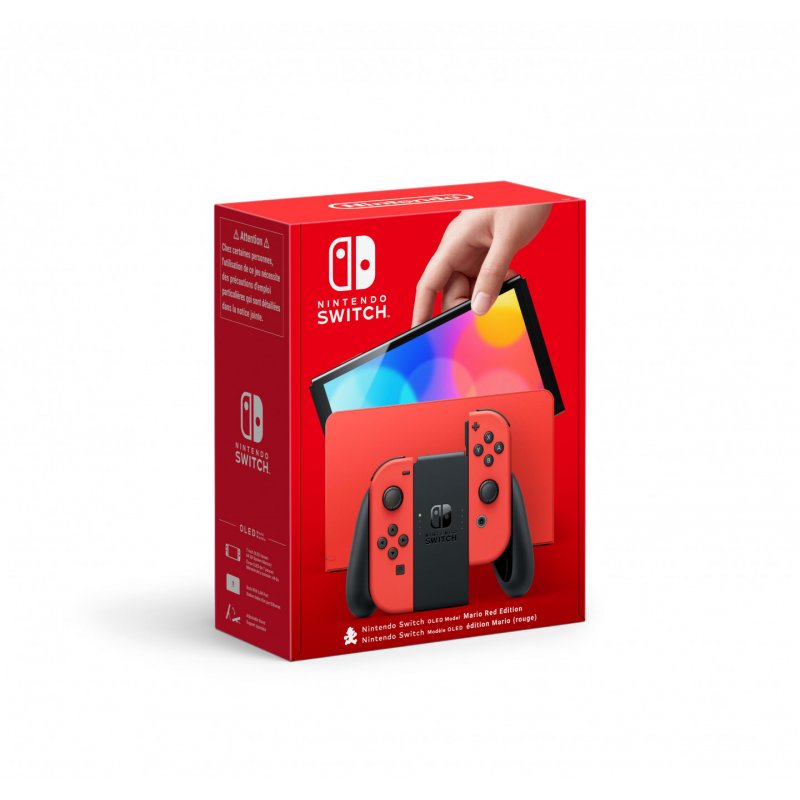Switch (OLED-Modell) Mario Red Edition (rot)
