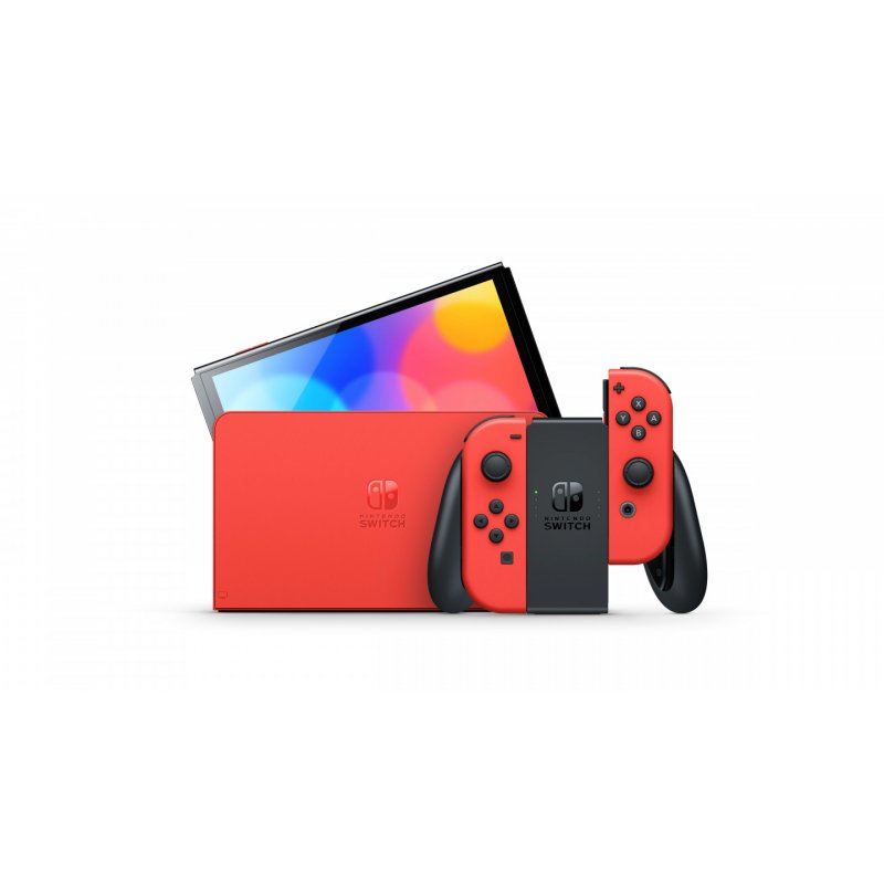 Switch (OLED-Modell) Mario Red Edition (rot)