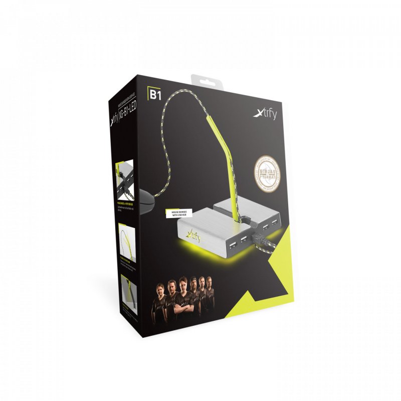 Xtrfy XG-B1-LED hub & concentrateur USB 2.0