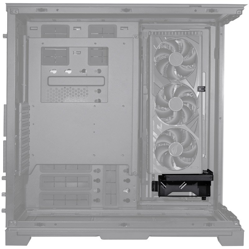 Lian Li O11DEXL-1W Upright GPU-Bracket - weiß