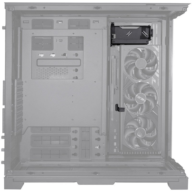 Lian Li O11DEXL-1W Upright GPU-Bracket - weiß