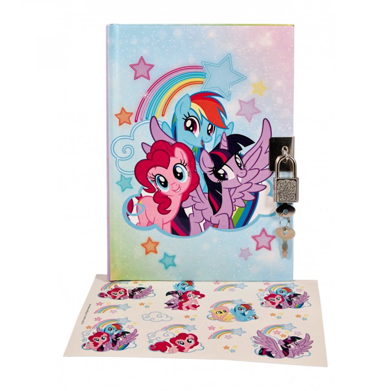 Euromic - My Little Pony - Diary w/lock (086504401)