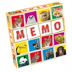 Tactic Wildlife Memo Jeu de cartes Assortiments