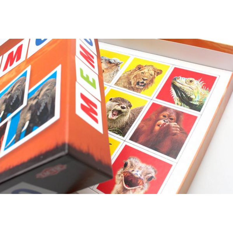 Tactic Wildlife Memo Jeu de cartes Assortiments