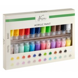 Nassau - Paint Set Acrylic 24 x 22 ml - (K-AR0737/GE)