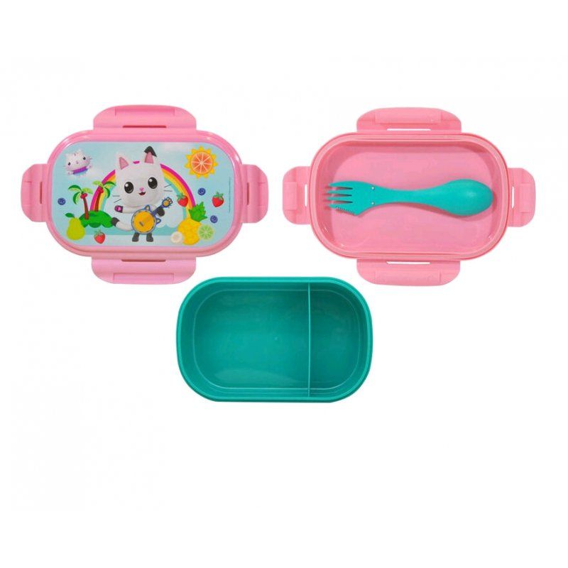 Gabbys Dollhouse - Lunchbox with cutlery (033708705)