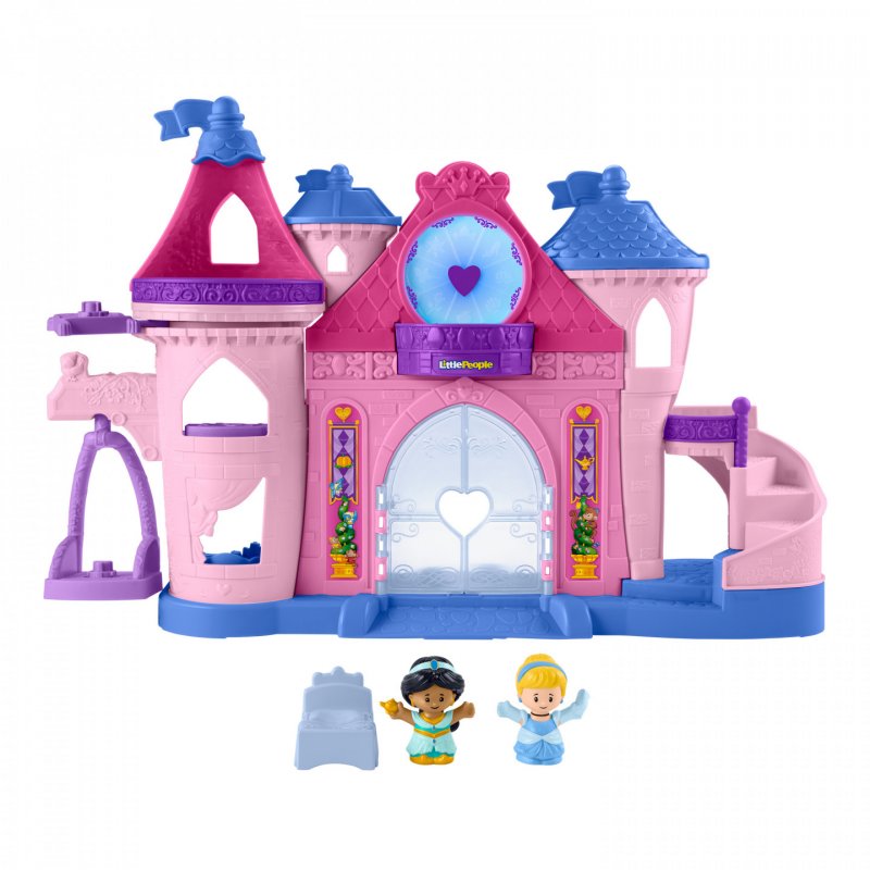 Fisher-Price Little People Disney Princess Magical Lights & Dancing Castle
