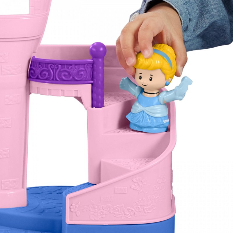 Fisher-Price Little People Disney Princess Magical Lights & Dancing Castle