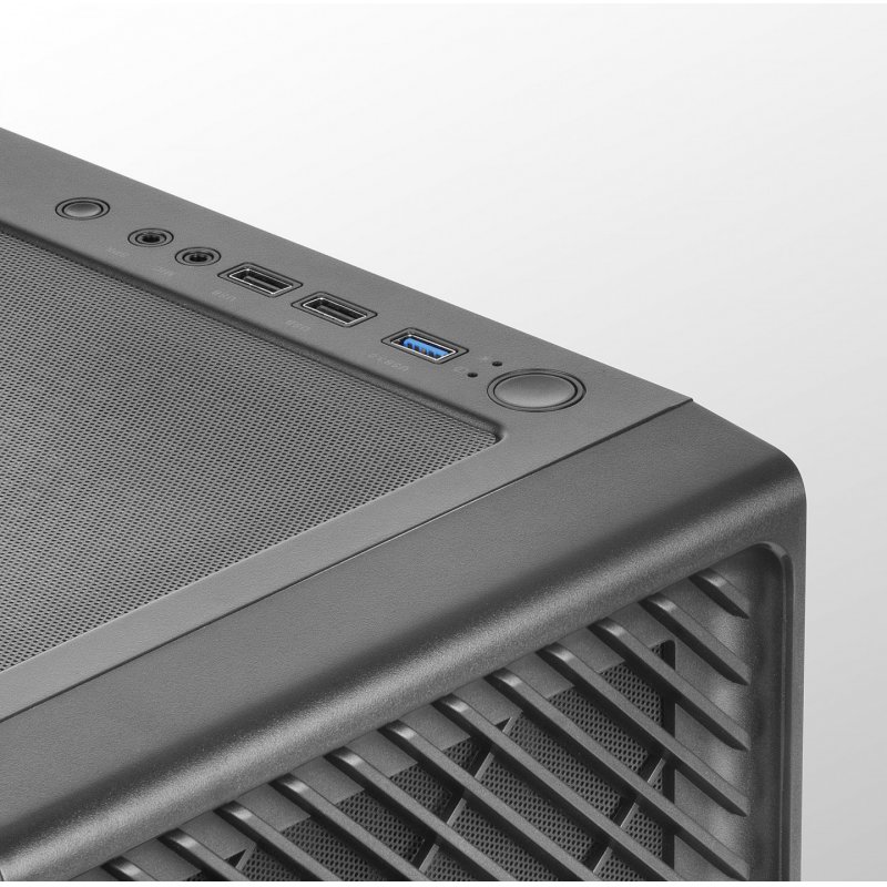 Boitier Moyen Tour ATX Mars Gaming MC-F RGB avec panneau vitré (Noir)