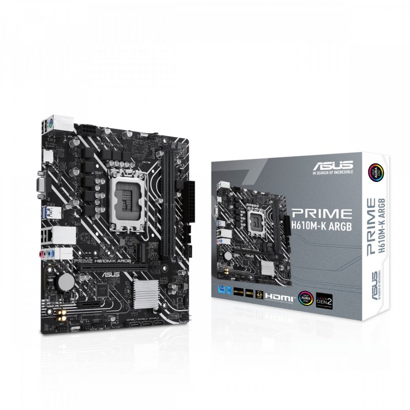 ASUS PRIME H610M-K ARGB LGA 1700 2DDR5