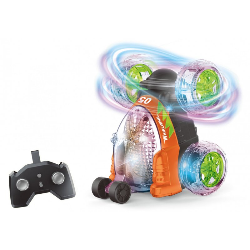 Crazy Tumbler - stunt car R/C w/light 2,4GHz  - Orange (534444)