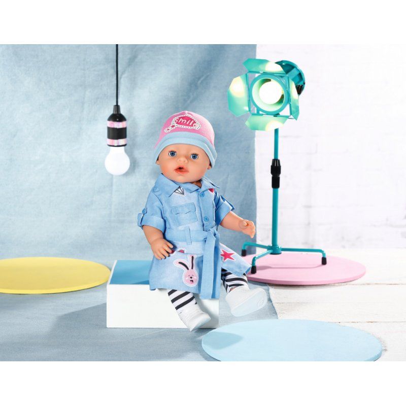 BABY born Deluxe Jeans Dress 43cm Ensemble d'habits de poupée