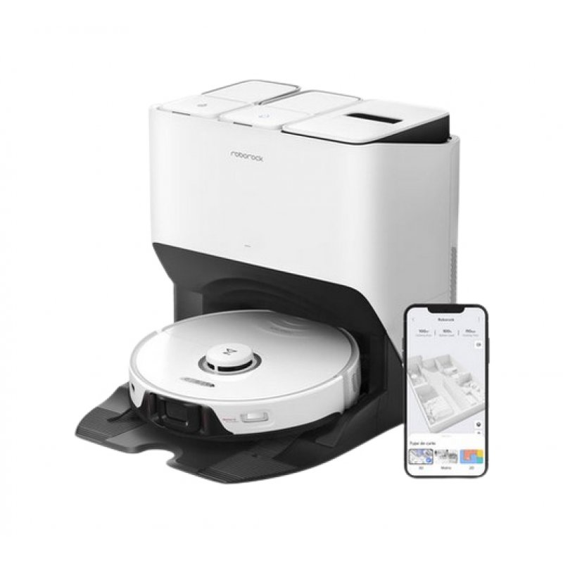 Roborock S8 Pro Ultra robot aspirateur 0,35 L Sans sac Blanc