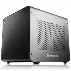 Raijintek compatible METIS EVO AL Mini-ITX Gehäuse - silber