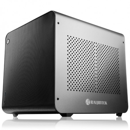 Raijintek compatible METIS EVO AL Mini-ITX Gehäuse - silber