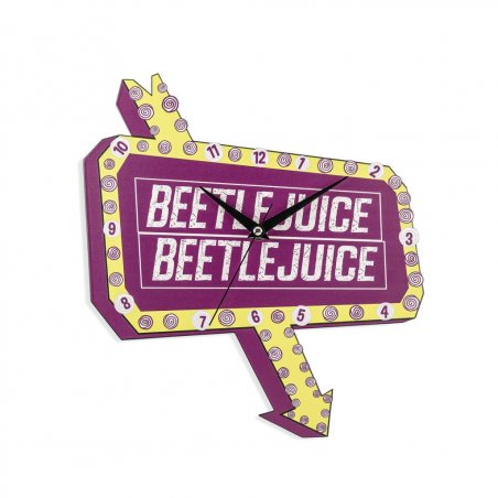BEETLEJUICE - Sign - Horloge Murale Metal