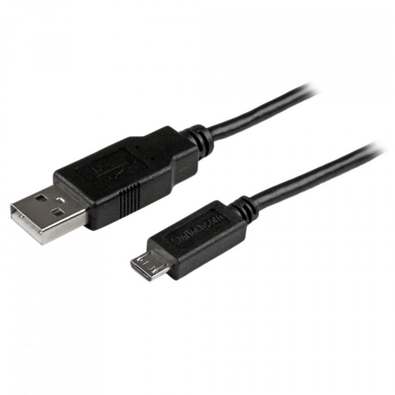 StarTech.com Câble de charge / synchronisation Micro USB longue de 3 m - USB 2.0 A vers Micro B - M/M - Noir - 0,25