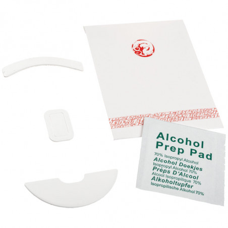 Tiger Gaming compatible Arc2 Maus-Skates für Razer Viper - 1 Set, weiß