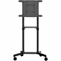 StarTech.com Chariot Meuble TV - Support TV sur Roulettes Portable pour Écrans VESA 37-70" (70kg) - Pied TV avec