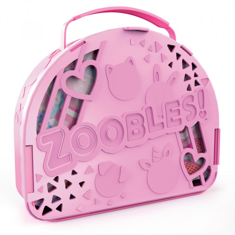 Zoobles Dance Studio Multipack Playset and Storage Case with 3 Exclusive Transforming Collectible Figures