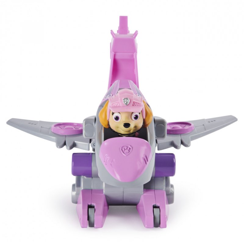 PAW Patrol LA PAT' PATROUILLE - VÉHICULE + FIGURINE STELLA DINO RESCUE - Véhicule Avec 1 Figurine Et 1 Dinosaure