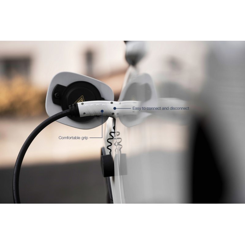 Cable Digitus E-Car Typ 2 11kW 16A 5m Black/Grey