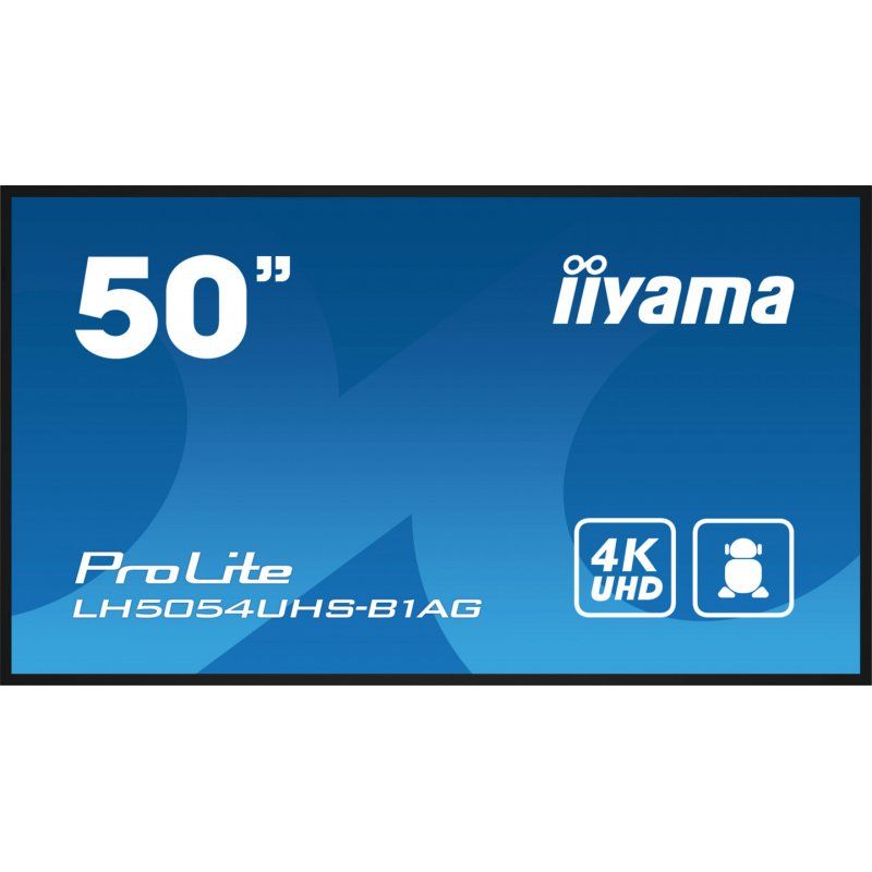 50 IN 3840X2160 4K UHD IPS PANEL (DISPLAYPORT DVI HDMI) 500