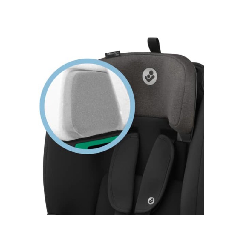 Maxi-Cosi Titan Plus i-Size baby car seat 1-2-3 (9 - 36 kg 9 months - 12 years) Black