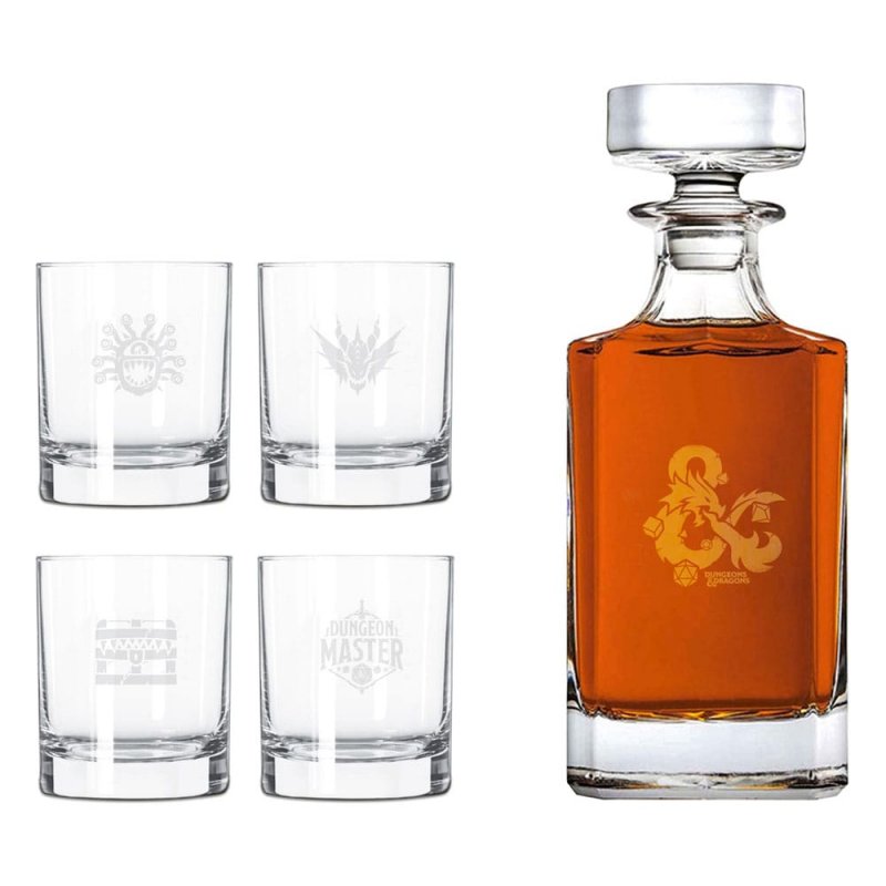 Dungeons & Dragons coffret service Whiskey