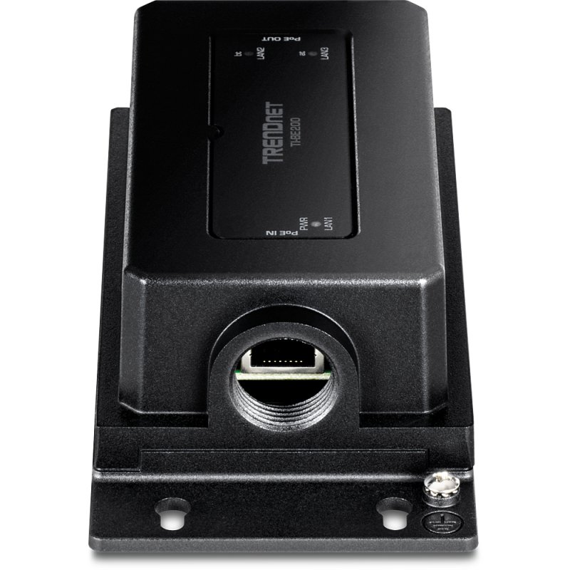 Trendnet TI-BE200 network extender Network transmitter & receiver Black 10, 100, 1000 Mbit/s