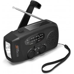 TECHNAXX HAND CRANK AND SOLAR RADIO TX-238