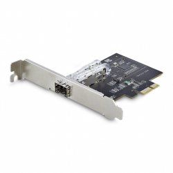 StarTech.com Carte Réseau GbE SFP à 1 Port, PCIe 2.1 x1, Intel I210-IS, Carte Contrôleur 1GbE, 1000BASE Cuivre/Fibre