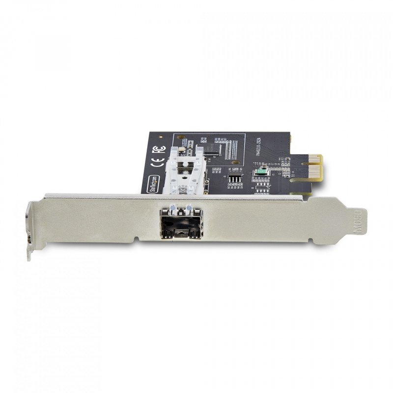 StarTech.com Carte Réseau GbE SFP à 1 Port, PCIe 2.1 x1, Intel I210-IS, Carte Contrôleur 1GbE, 1000BASE Cuivre/Fibre