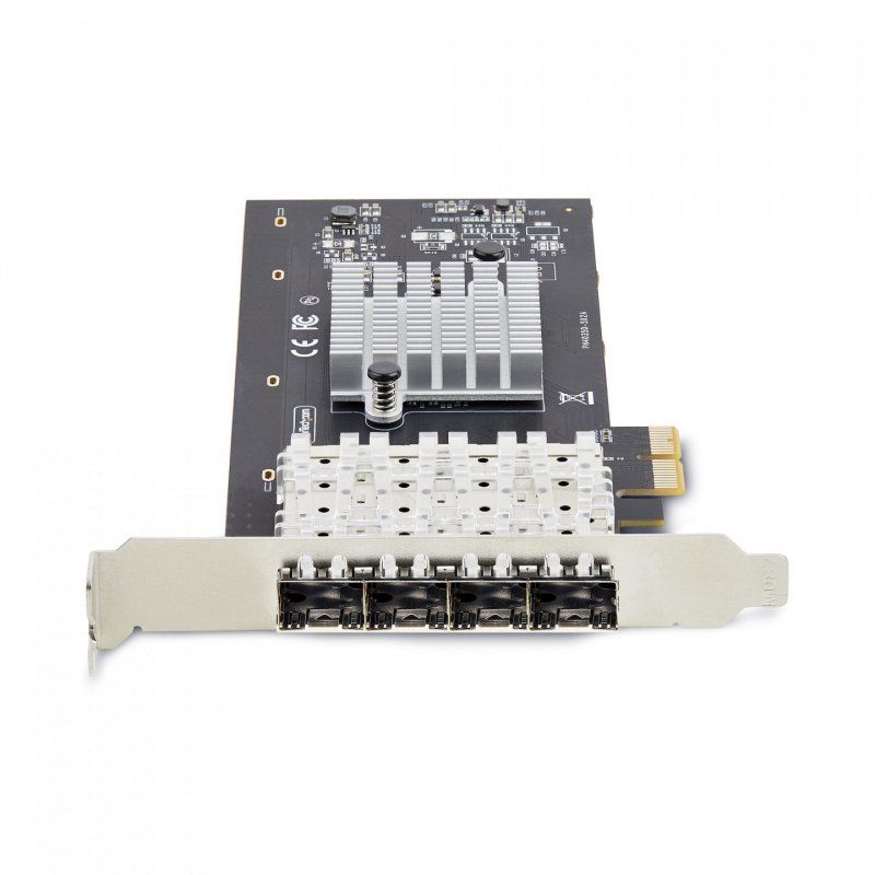 4-PORT GBE SFP NETWORK CARD - FIBER OPTIC GIGABIT NIC/CONTROLL