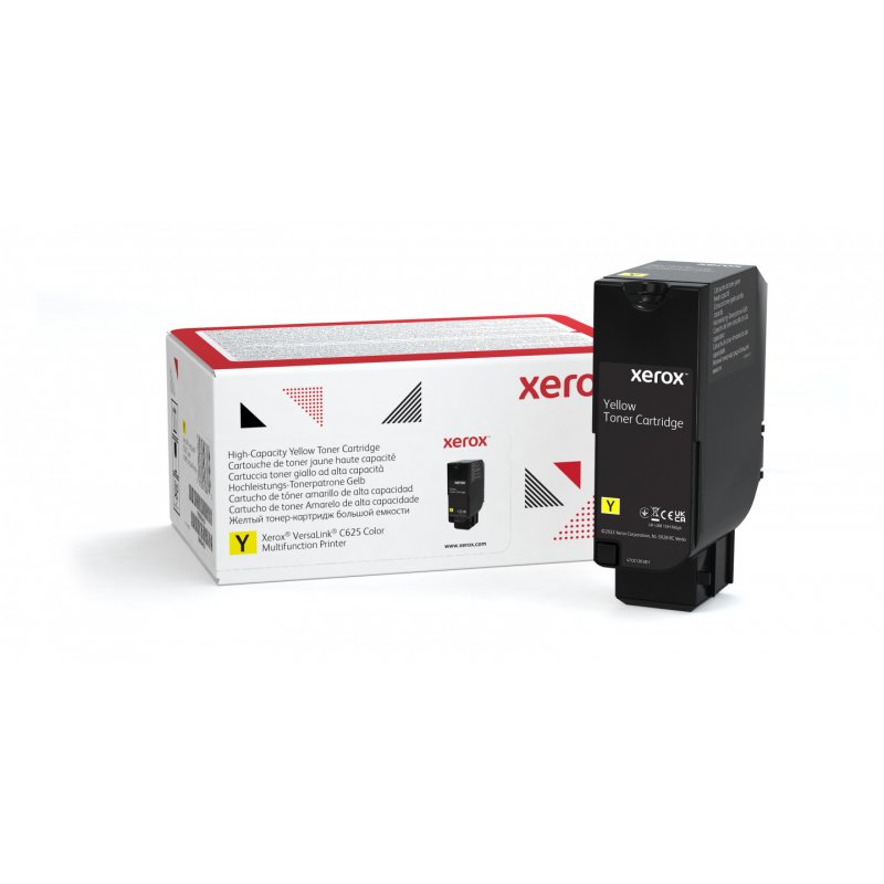 Xerox Cartouche de toner Jaune VersaLink C625 Color Multifunction Printer - 006R04639