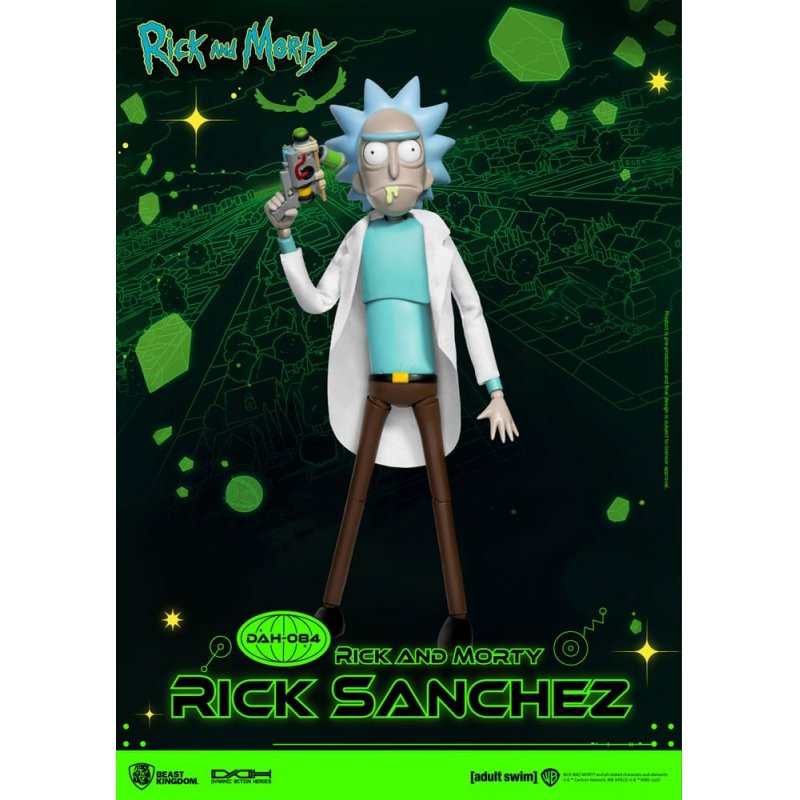 Rick and Morty figurine Dynamic Action Heroes 1/9 Rick Sanchez 23 cm