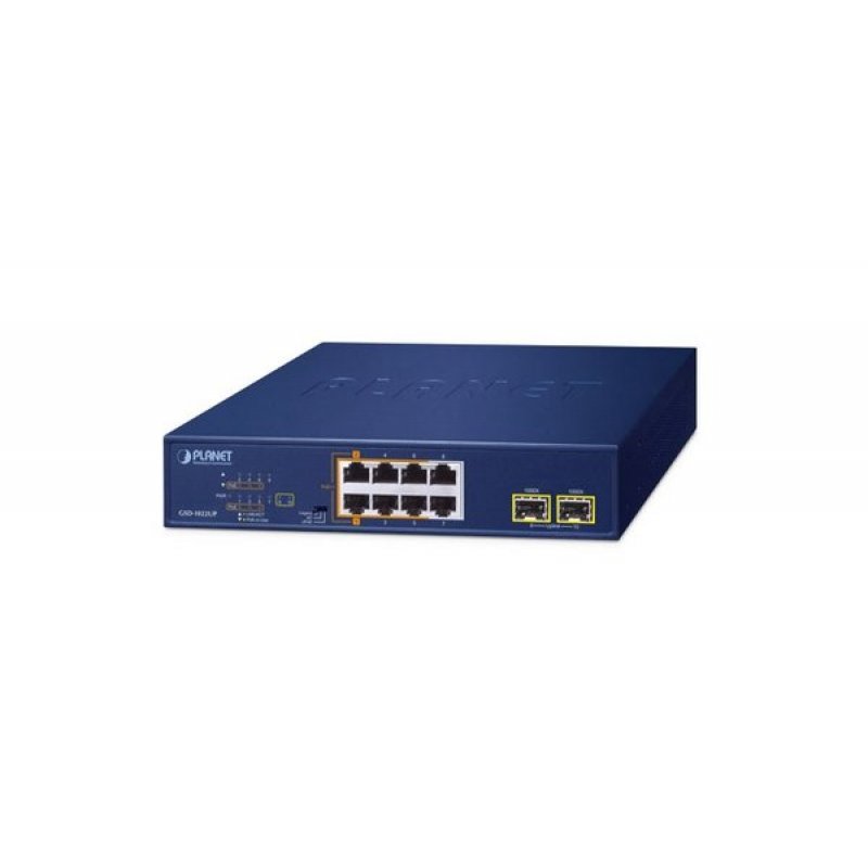 PLANET GSD-1022UP 10p Gigabit W/2 PoE & 4 PoE 120W