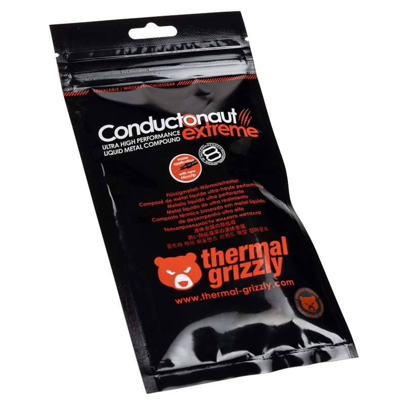 Thermal Grizzly Conductonaut Extreme Flüssigmetall-Wärmeleitpaste - 5 Gramm