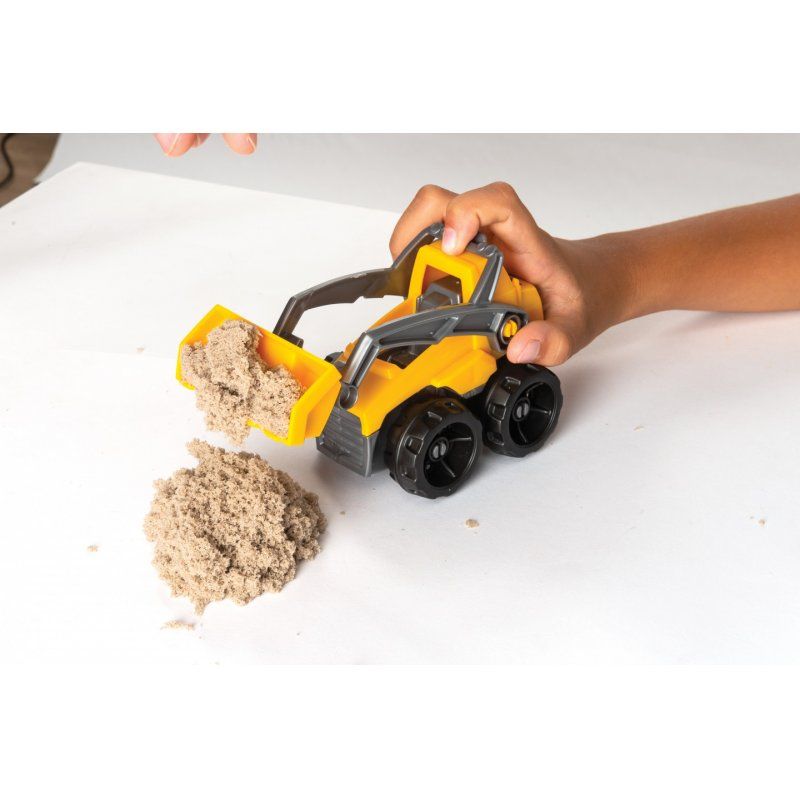 Kinetic Sand , Dig & Demolish Playset with 1lb and Toy Truck, Play Sand Sensory Toys for Kids Ages 3 and up