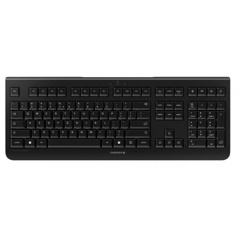 CHERRY KW 3000 keyboard RF Wireless QWERTY English Black