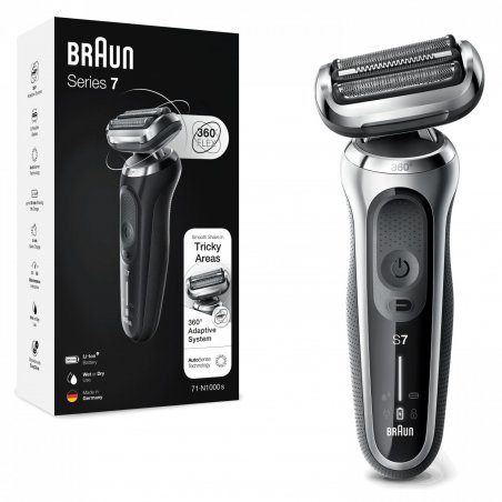 Braun Series 7 71-S1000s Foil shaver Silver
