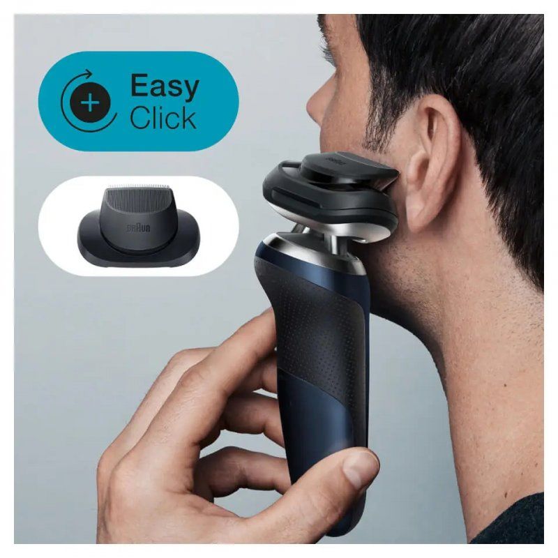 Braun Series 7 71-B1200s Rasoir à grille Tondeuse Bleu