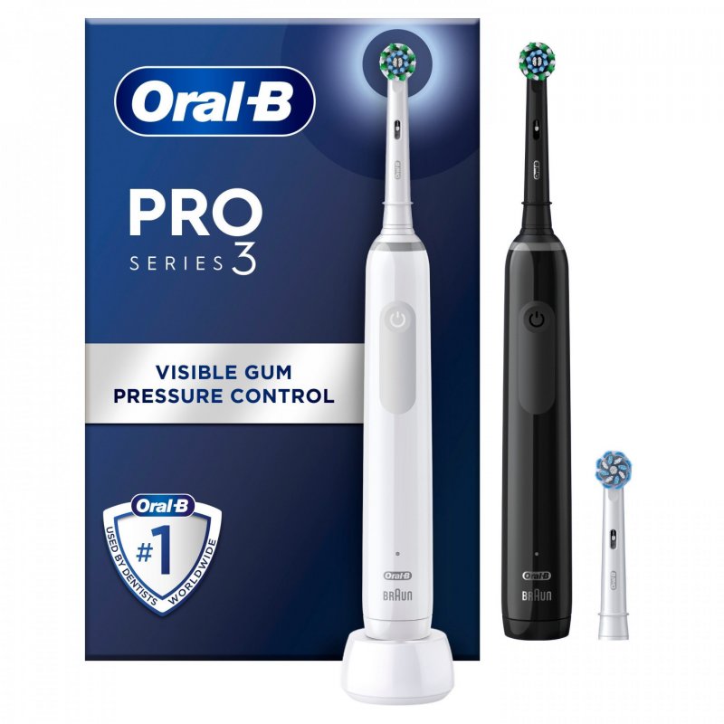 Oral-B Pro 3 3900 JAS22            bk/wh  mit 2. Handstück