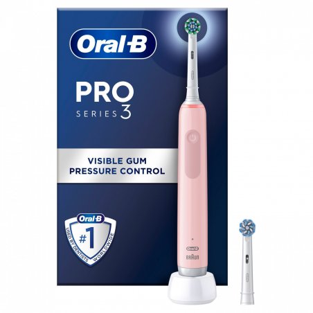 Oral-B - Pro3 Pink Extra CA Brush Head