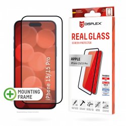 Displex Full Cover Schutzglas für Iphone 15/15 Pro