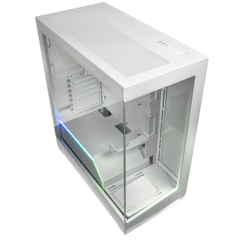 Phanteks NV-Serie NV5 ATX-Gehäuse, Tempered Glass, DRGB - Matte White