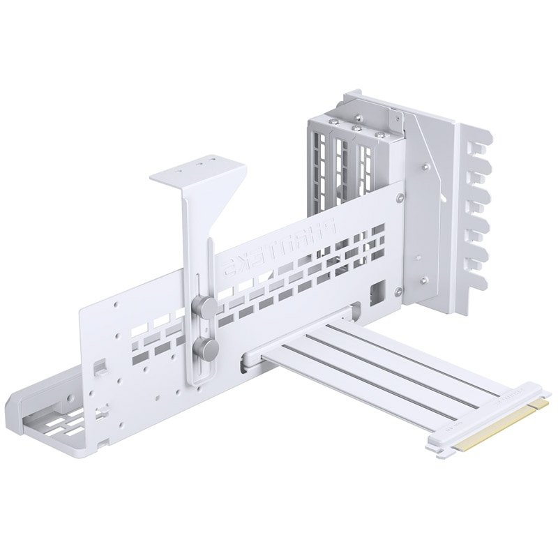 Phanteks Premium Vertikales GPU-Bracket PCIe 4.0 x 16 Riser-Kabel, DRGB - 220 mm, weiß