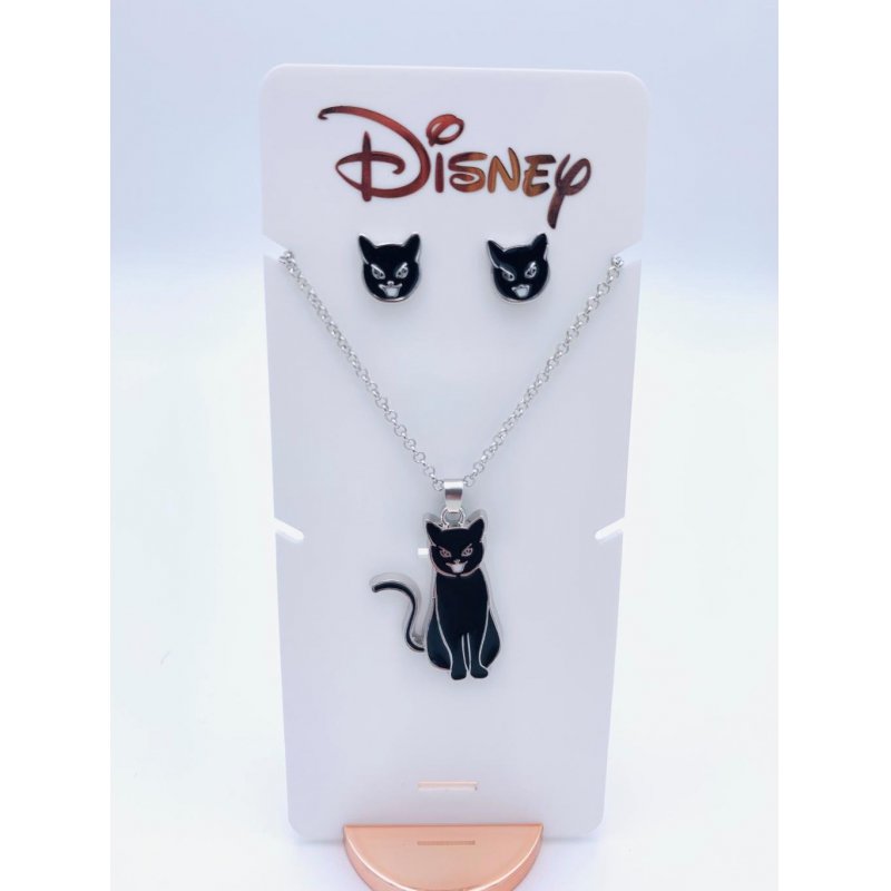 HOCUS POCUS - Set Collier 1 Paire de Boucles d'oreilles - 3 Pc.