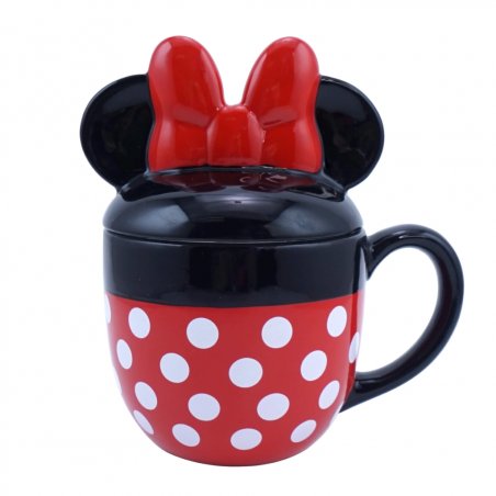 MICKEY MOUSE - Minnie - Mug Shaped with Lid 425ml