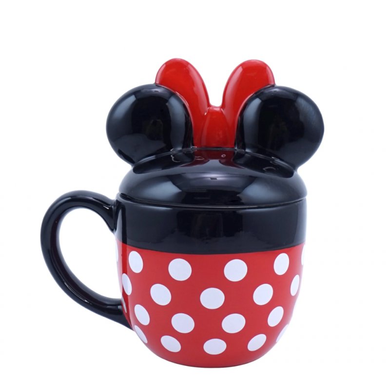 MICKEY MOUSE - Minnie - Mug Shaped with Lid 425ml